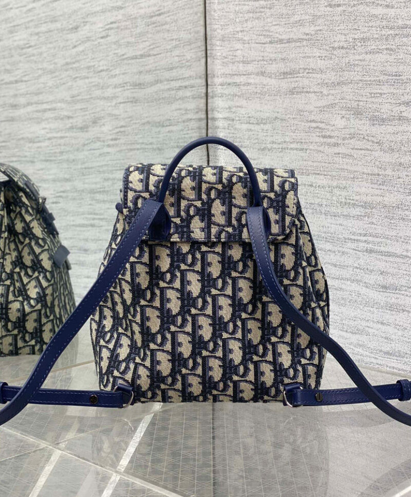 Christian Dior Kids' Backpack Dark Blue